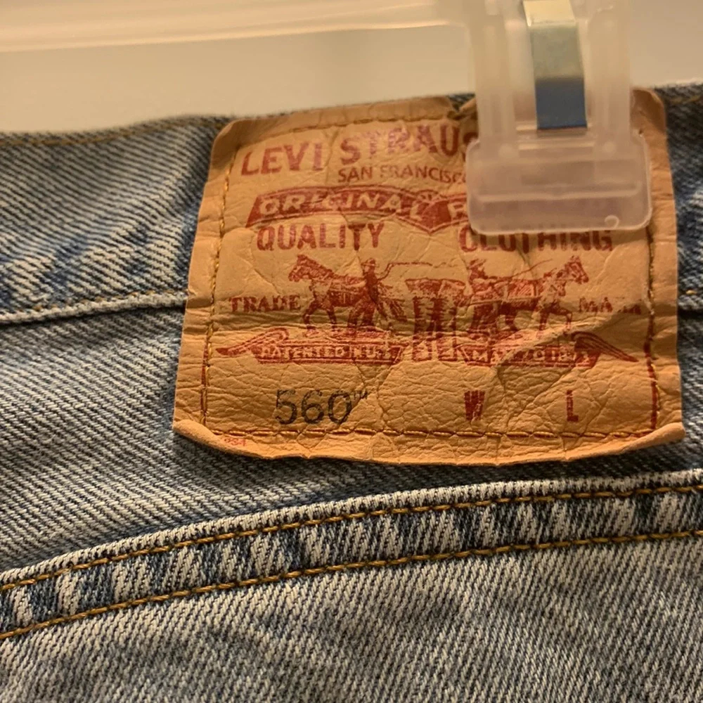 💚Levi’s 560 comfort fit waist‎ 34 length 38 - Picture 6 of 7
